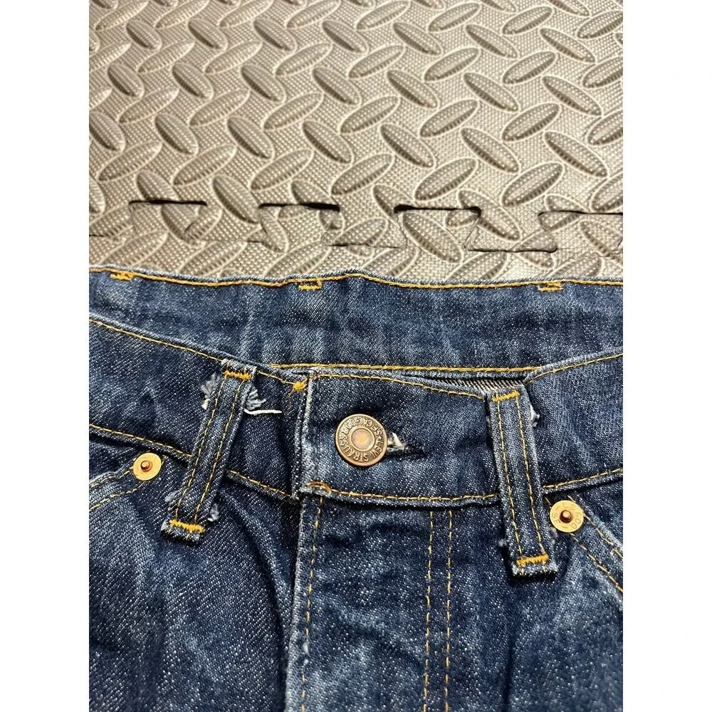 Vintage Levi's 517 Orange Tab Jeans 20517 0217 34x33 Men's Boot Cut‎